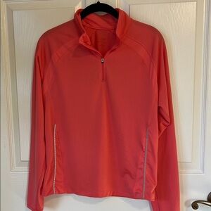 Champion Coral Running Quarter-Zip Pullover